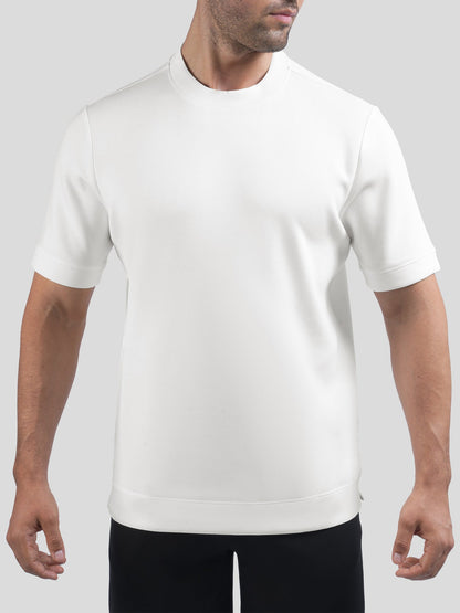 Modal Blend Short Sleeve Tee:Slim Fit
