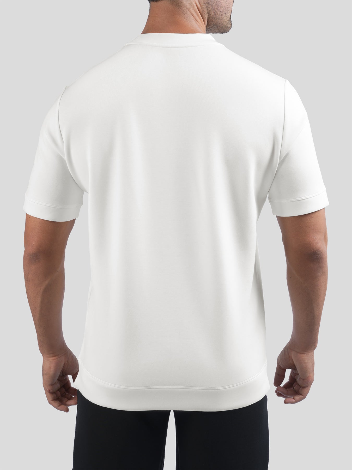 Modal Blend Short Sleeve Tee:Slim Fit