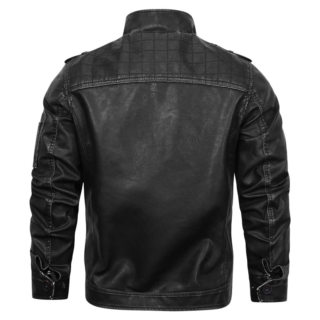 ALERO Engine Leather Jacket
