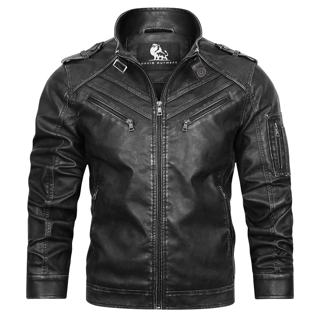 ALERO Engine Leather Jacket