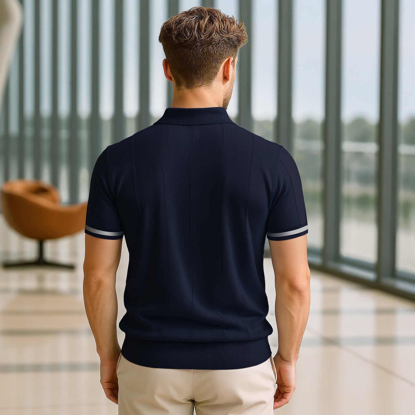 RENARD Quarter-Zip Polo
