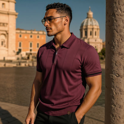 RENARD Quarter-Zip Polo