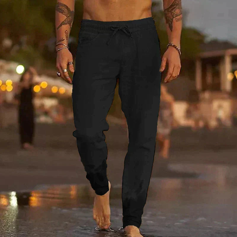 HUGO Linen Beach Pants