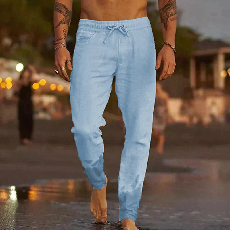 HUGO Linen Beach Pants
