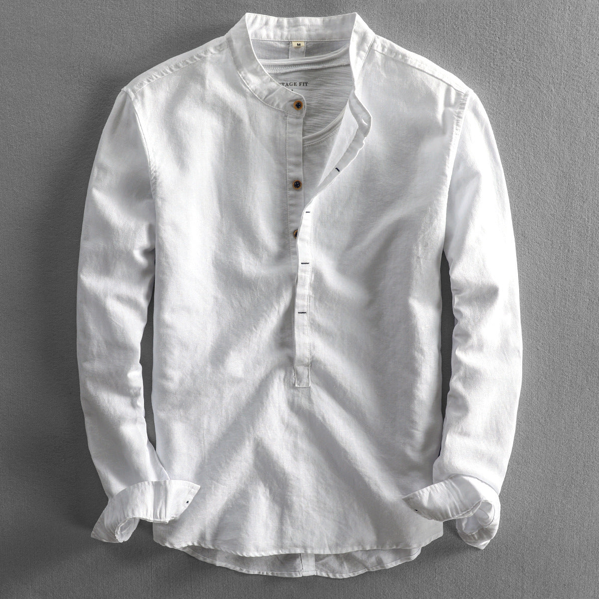 KAITO Long Sleeve Linen Shirt