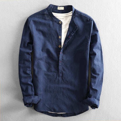 KAITO Long Sleeve Linen Shirt