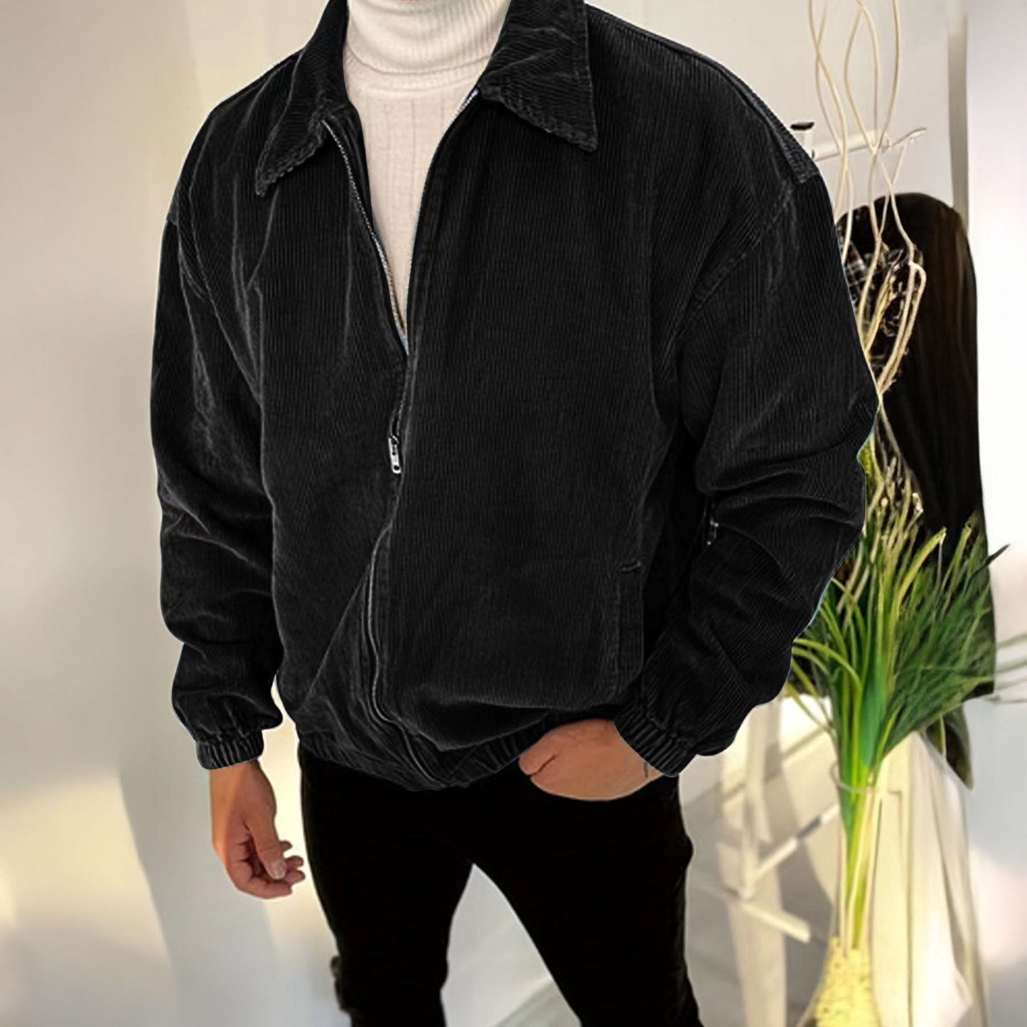 Dravon Corduroy Zip Jacket