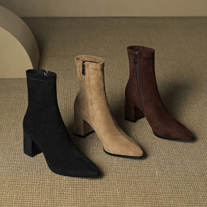 Isolde – Genuine Suede Boots