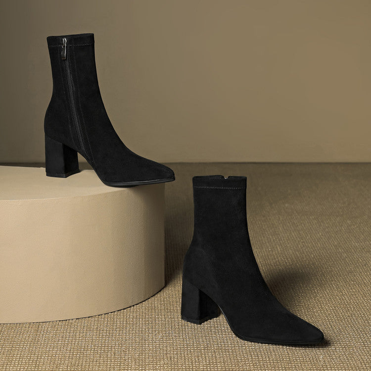 Isolde – Genuine Suede Boots