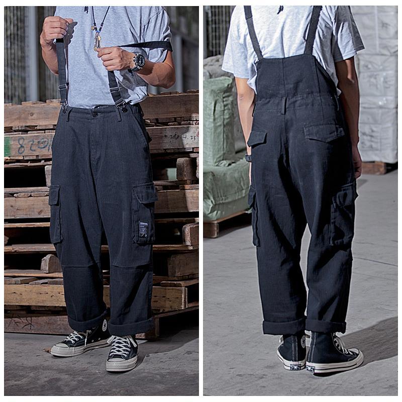TAKREN Loose Fit Overalls