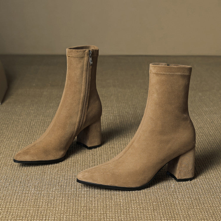 Isolde – Genuine Suede Boots