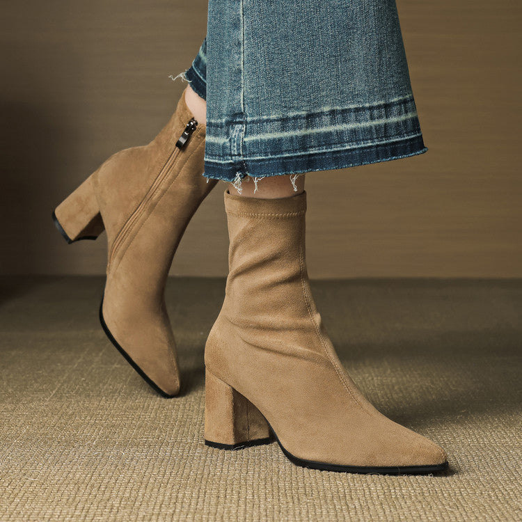 Isolde – Genuine Suede Boots