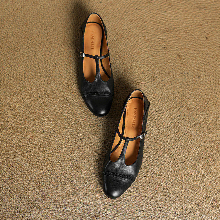 Elvara – Genuine Leather Flats