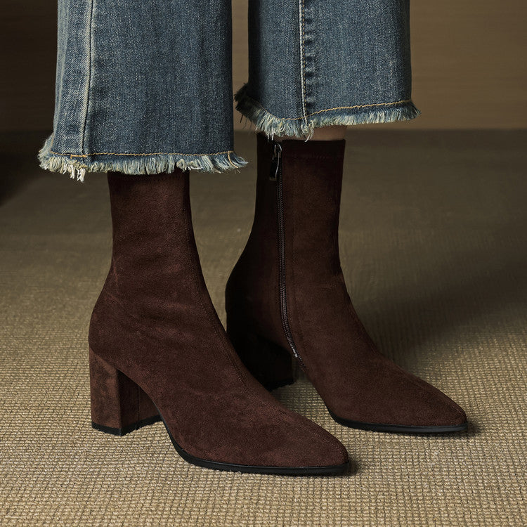 Isolde – Genuine Suede Boots