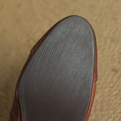 Elvara – Genuine Leather Flats