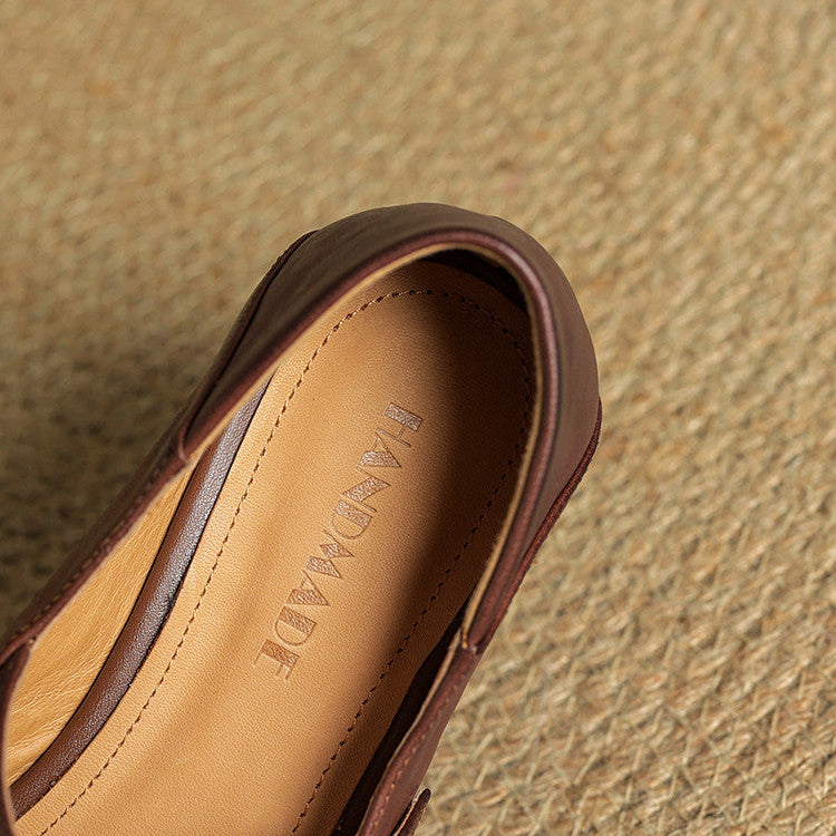 Elvara – Genuine Leather Flats