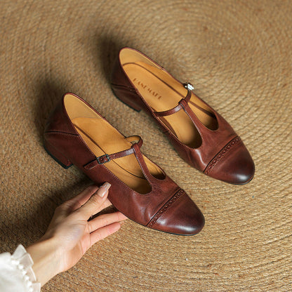 Elvara – Genuine Leather Flats