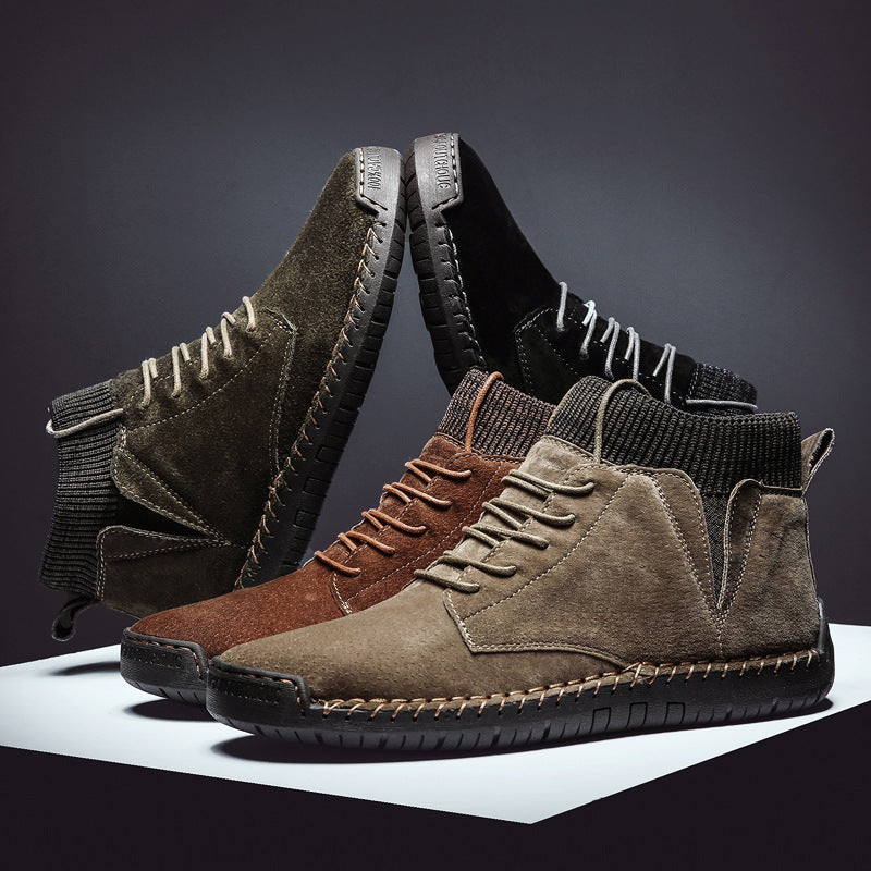 RAVENFORD Suede Road Sneakers