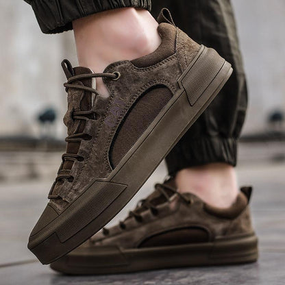 UrbanEdge - Leather Trainers