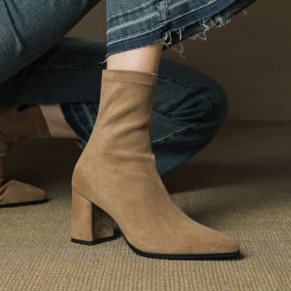 Isolde – Genuine Suede Boots