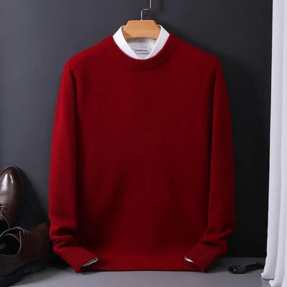 Cashmere round neck sweater
