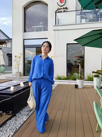 NARA Linen Shirt Suit