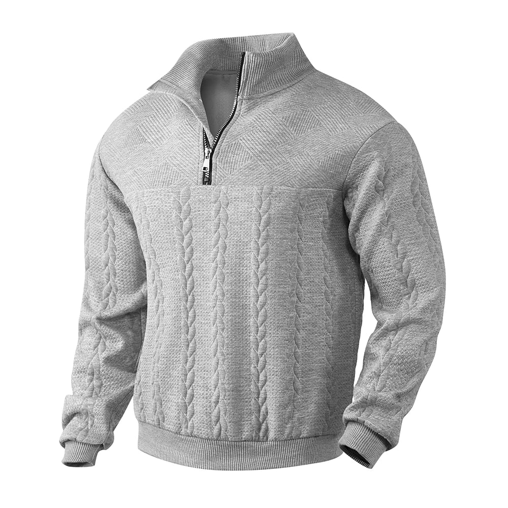 Henry | Deluxe Quarter-Zip Sweatshirt