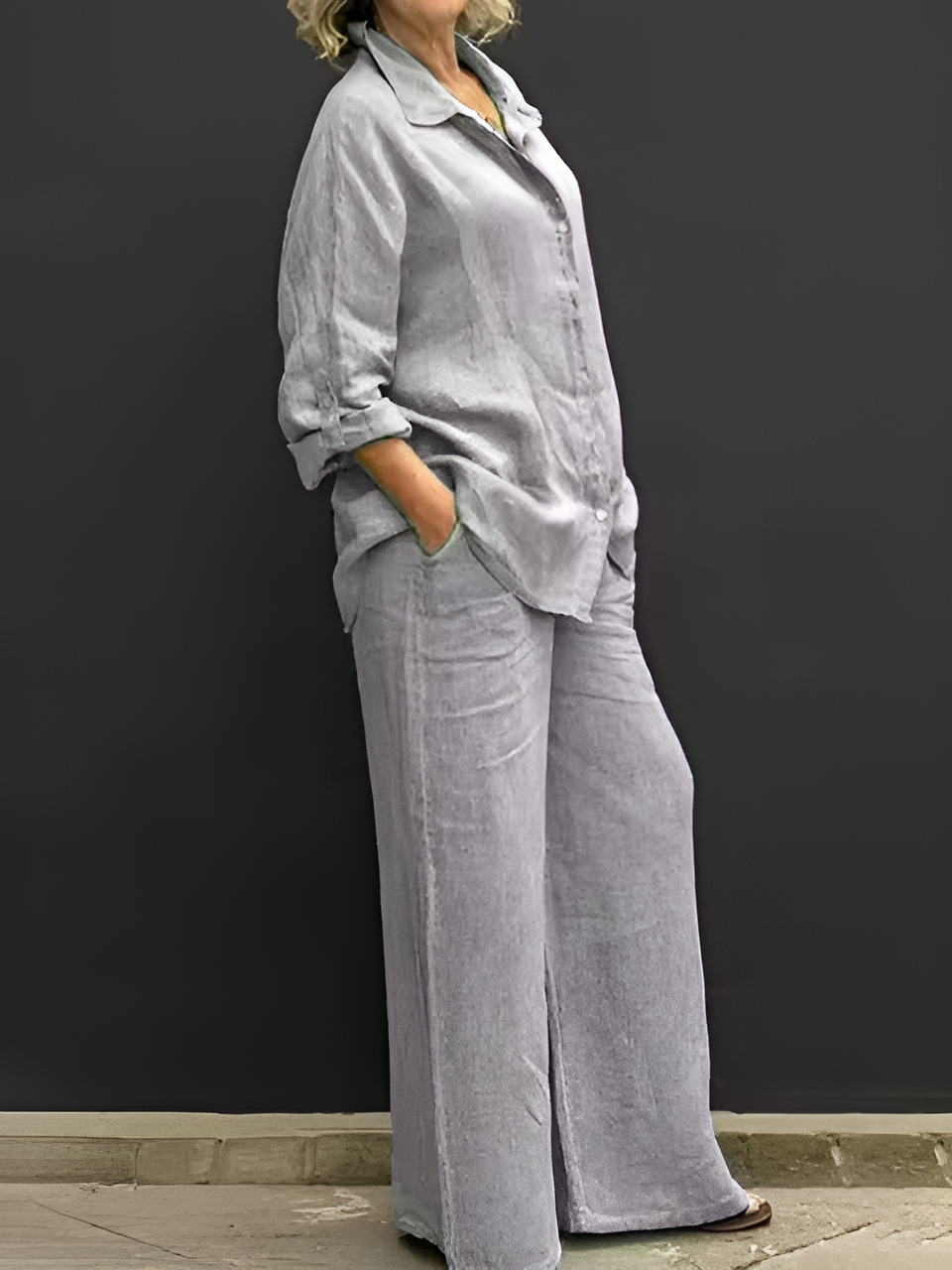 NARA Linen Shirt Suit