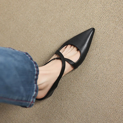 Marise – Genuine Leather Mules