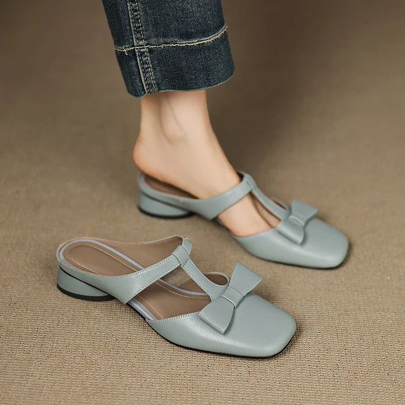Serona Leather Mules