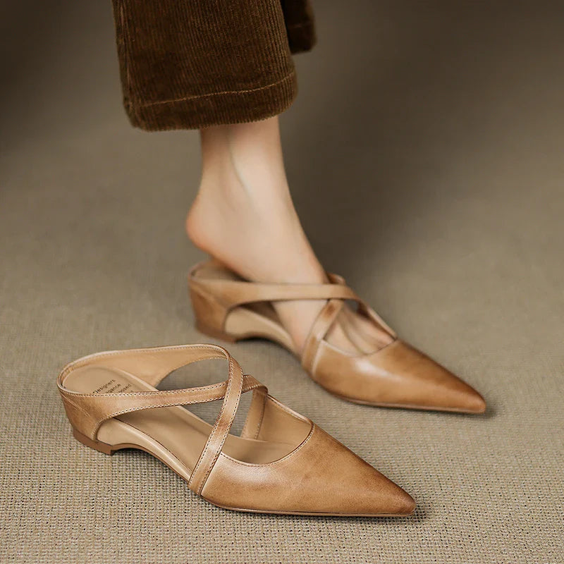 Marise – Genuine Leather Mules