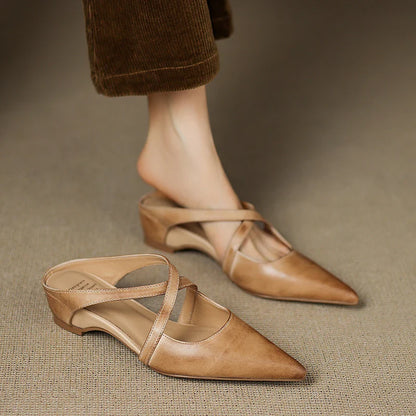 Marise – Genuine Leather Mules