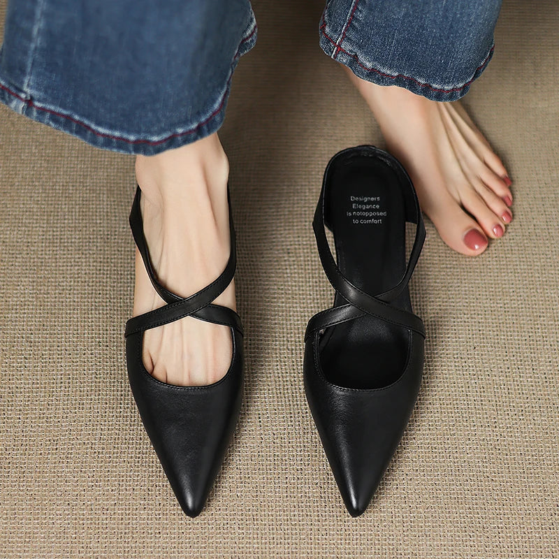Marise – Genuine Leather Mules