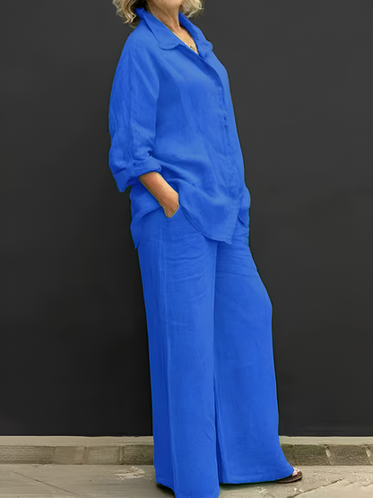 NARA Linen Shirt Suit