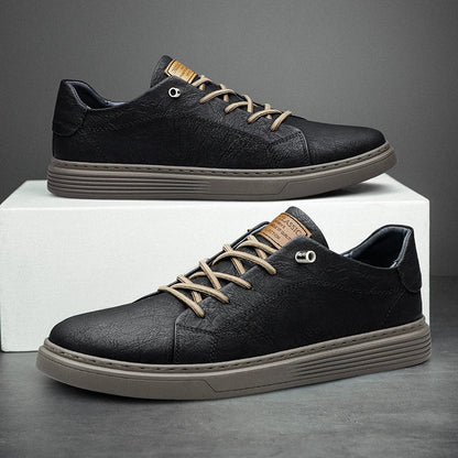 Ryden – Leather Oxford Trainers