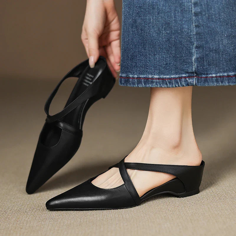 Marise – Genuine Leather Mules