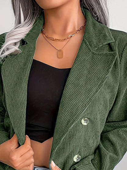 VERA Casual Corduroy Blazer