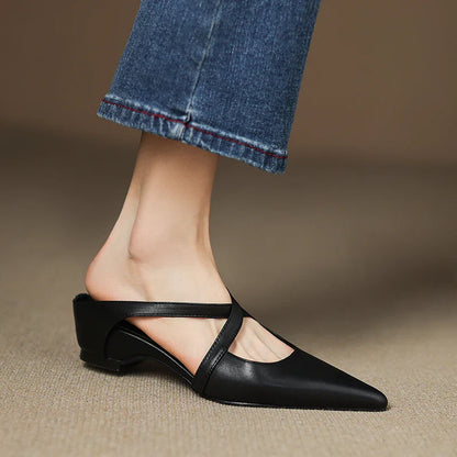 Marise – Genuine Leather Mules