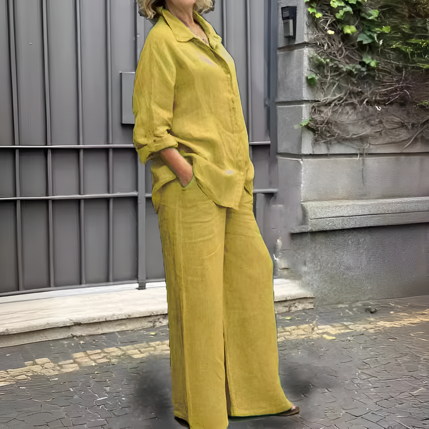 NARA Linen Shirt Suit