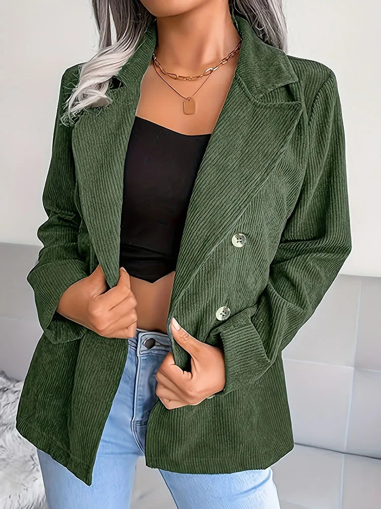 VERA Casual Corduroy Blazer