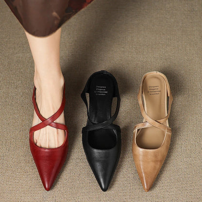 Marise – Genuine Leather Mules