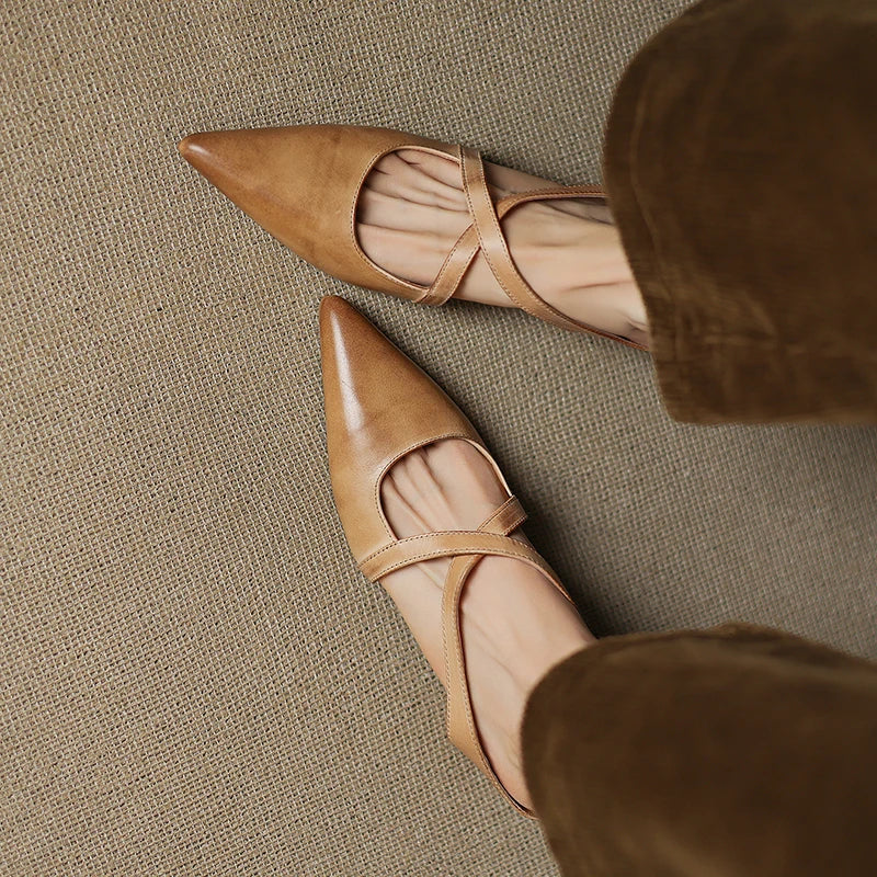 Marise – Genuine Leather Mules