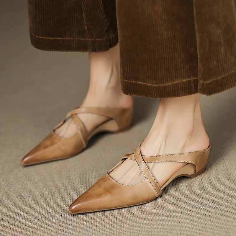 Marise – Genuine Leather Mules