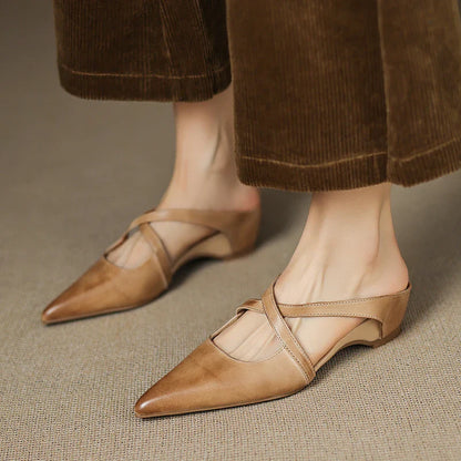 Marise – Genuine Leather Mules