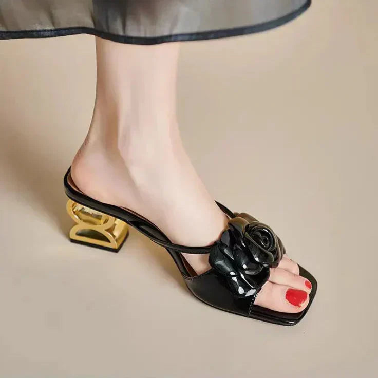 Dera Floral Mary Janes