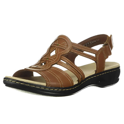 WOMEN'S PREMIUM LEATHER ORTHOPEDIC SANDALS WITH ARCH SUPPORT - 2025 BEST SELLER