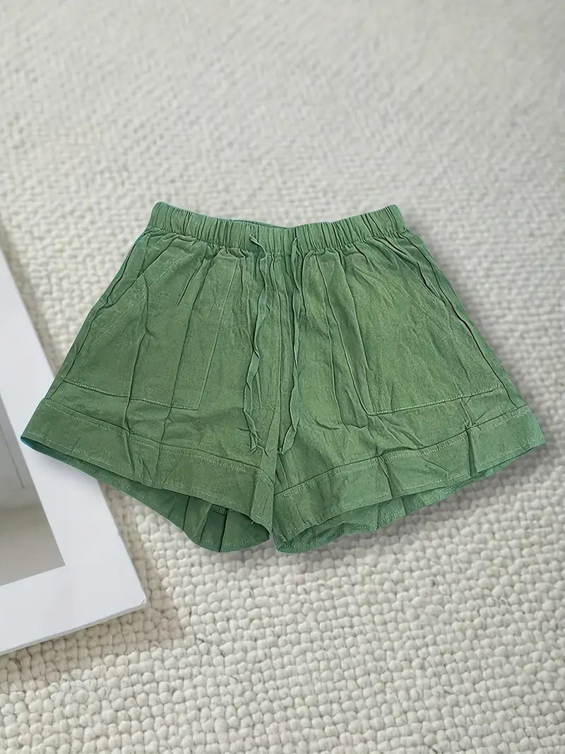 Easygoing Maya Drawstring Shorts