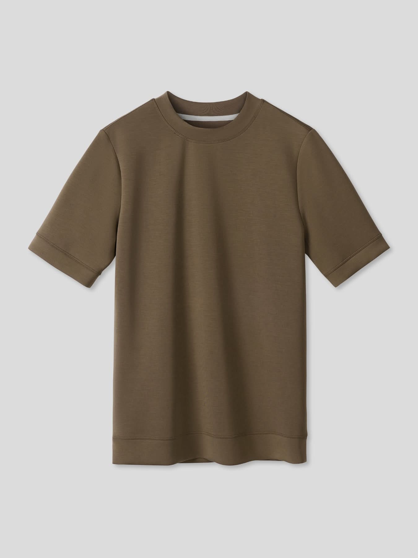 Modal Blend Short Sleeve Tee:Slim Fit