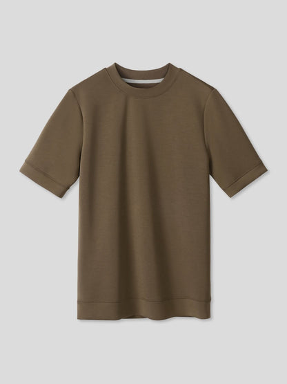 Modal Blend Short Sleeve Tee:Slim Fit