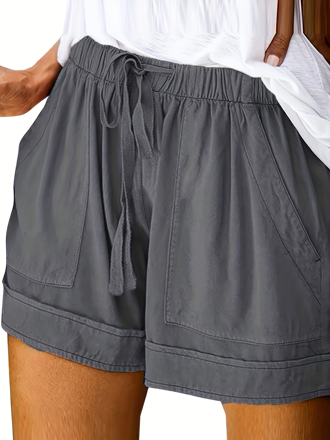 Easygoing Maya Drawstring Shorts